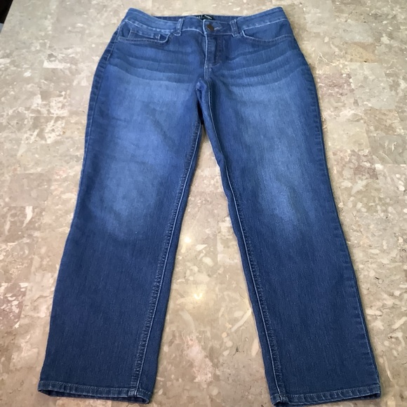 B-Riders by Lee jeans, mid rise crop, size 8M - Picture 2 of 8